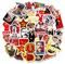 Froiny 50 Teile/Paket Aufkleber Gemischt Sowjetunion Stalin Aufkleber Skateboard Gepäck Laptop Guitar Lustige Graffiti Retro Aufkleber