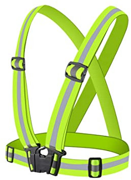 Tomedeks 1PCS Warnweste Fahrrad Warnweste Warnwesten Reflektorweste Laufweste Fahrrad Warnweste