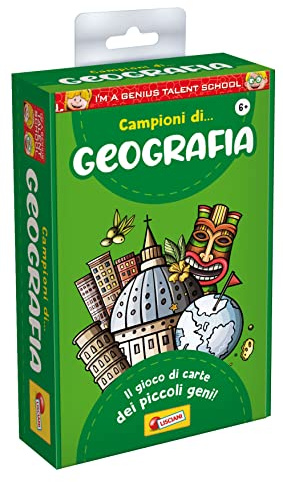 Liscianigiochi LISCIANI- Ich Bin EIN Genius Geographiemeister, 92307