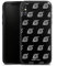 Silikon Hülle kompatibel mit Apple iPhone X Case schwarz Handyhülle Naruto Shippuden Konoha Pattern