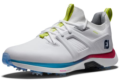 FootJoy Hyperflex Carbon White/Blue/Purple, 6.5 UK Medium