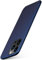 moex Alpha Case für Apple iPhone 14 Pro Hülle Ultra Dünn, Schutzhülle mit erhöhtem Kameraschutz, Slim Cover Hardcase Backcover, Dünnste Handyhülle Minimalistisch, Metallic Blau