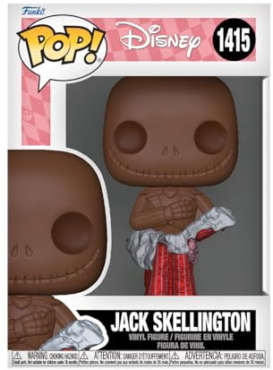Funko Pop! Disney: The Nightmare Before Christmas - Jack Skellington - (Val Choc) - Figuras Miniaturas Coleccionables para Exhibición - Idea De Regalo - Mercancía Oficial - Fans De Movies