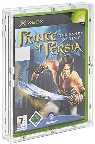 Verschraubtes Acryl Case/Schutzbox glasklares Acrylglas für Xbox Spiele | Zum Selbstaufbau, Nur Case ohne Spiel, UV Schutz, Staubschutz, 4mm Acrylglas glasklar, Acrylglas Case made in Germany