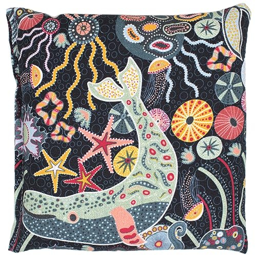 Kirschkernkissen 12x12cm - Bio Stoff Unter Wasser - Wärmekissen & Kältekissen - Körnerkissen