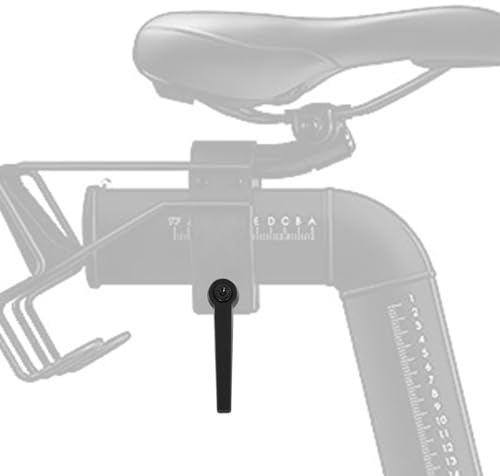 GGTE Horizontaler Sitzgriff, Ersatz kompatibel mit Peloton-Fahrrad-Legierung, Griff für Peloton-Zubehör