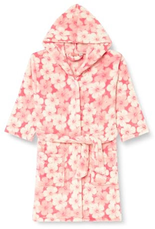 Playshoes Unisex Kinder Fleece-Bademantel Morgenmantel, Hawaii, 158/164