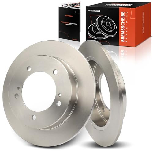 Frankberg 2x Bremsscheiben Bremsscheibe Vorderachse Links Rechts Kompatibel mit Jimny Geländewagen Geschlossen FJ 1.3L 2001-2023 Vitara ET 2.0L 2003-2005 Replace# 5521160A00000