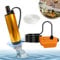 Akku Tauchpumpe, Tragbare Mini Tauchpumpe für Makita Akku 18V, Kleine Tauchpumpe mit 5m Wasserrohr, Wasserfluss 30L/Min,Transferpumpe für Garten, Haus, Bauernhof, Ranch (Keine Batterie)