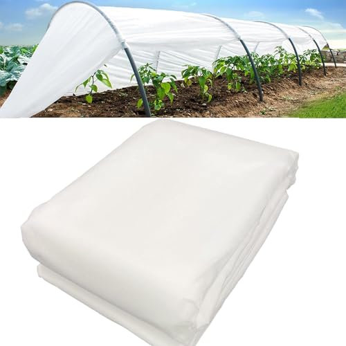 Voile Hivernage Plante Exterieur,2x5M Housse D'Hivernage pour Plantes,Voile Hivernage Rouleau Protection Plante Hiver,Tissu de Protection Thermique Anti-Gelées pour Tous Types de Plantes et Arbustes