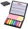 Self Sticky Page Markers with PU Box, Sticky Memo Desktop Box Set, Multicolor Index Tab Flags, Self Adhesive Arrow Bookmark, Removable Memo Pads, Writable File Flags Tabs