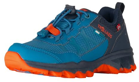 Trollkids Kids Trolltunga Hiker Low XT 37, Atlantic Blue