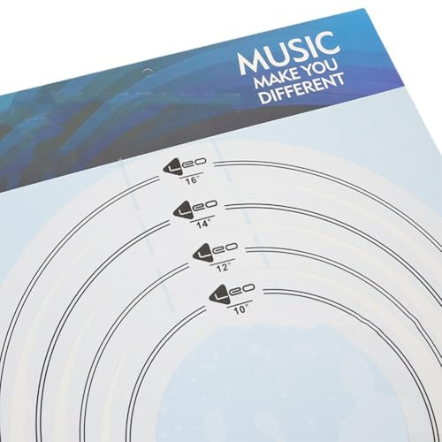 Tone Control Rings for Drums 4 Pieces Designed for Enhanced Sound and Management (A)