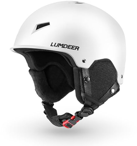 LUMDEER Kyro Skihelm Kinder mit Visier Snowboardhelm mit Brille | UV 400 Schutz für Klare Licht, Leichter & Sicherer, Geeignet für Brillenträger, Schneesport Snowboard Skifahren Winddicht