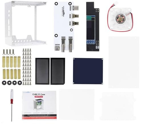 High Performances NVMe HDDs PCIe for 5 Case with Adapter and Safe Shutdown Mini PC Case