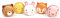 Tender Leaf Toys 7508240 Macarons Tiere