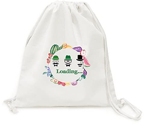 Beauty Gift chapeau vert chinois blague. Sac en tissu pliable à sangle pour fruits et légumes