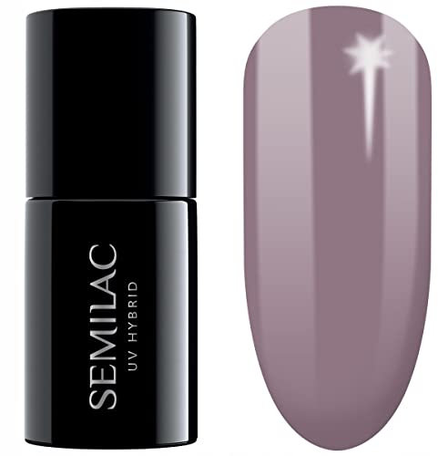 Semilac Vernis à ongles gels semi-permanents UV 373 Burgunderrot 7ml
