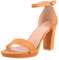 Elara Damen Pumps High Heels Chunkyrayan WW100 Camel-37