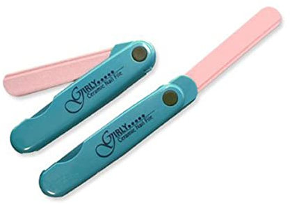YNR Lime à ongles pliable en céramique, 80 mm (Vert)