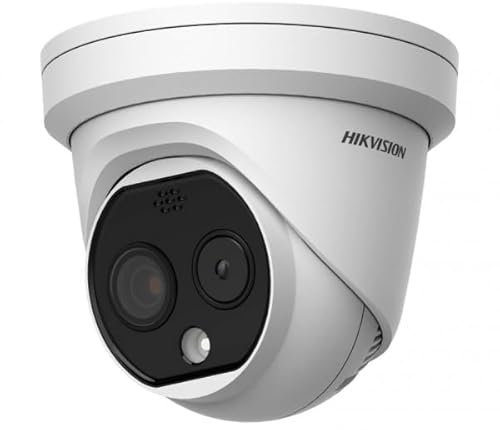 Hikvision Thermal et Optical Dome Camera reseau. Double Objectif. 4MP. DS-2TD1228-2/QA