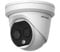 Hikvision Thermal et Optical Dome Camera reseau. Double Objectif. 4MP. DS-2TD1228-2/QA