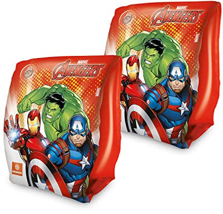 Mondo Toys - AVENGERS Arm Bands - Sicherheitsarmlehnen für Kinder - Material PVC - geeignet für Kinder von 2 bis 6 Jahren mit Gewicht 6 - 20 kg - 16932