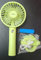 Handheld Fan Portable Fan Rechargeable 3 in 1, Hand Held Fan Battery Powered USB, Mini Fan Portable Hand Fan Foldable with 3 Speed, Small Fan Desk fan Neck Travel Fan for Office, Home, Trip (GREEN)