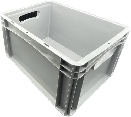 Creativ Ladenbau GmbH Eurobox Eurobox - Recipiente (40 x 30 x 22 cm, 20 L, apilable y estable)