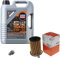Inspektionspaket Wartungspaket Filterset mit 5 L Motoröl Top Tec 4200 5W-30, Ölfilter, Verschlussschraube