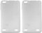 Fegtrty 2 fundas de silicona para tablet PC, carcasa de TPU de 8 pulgadas, cubierta trasera de protección anticaídas adecuada para P80X