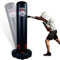 ZERRO Sac de Frappe sur Pied 166cm,Diamètre de 30 cm Sac de Sport Boxe Autoportant pour Enfants et Adultes avec Pompe à Air pour Boxe,Karaté,Kickboxing et Entraînement MMA