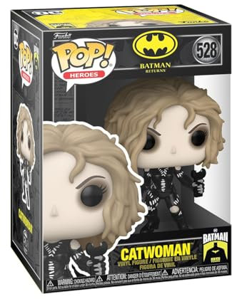 Funko Pop! Movies: BM Returns - Catwoman - Batman Returns 1992 - Figura in Vinile da Collezione - Idea Regalo - Merchandising Ufficiale - Giocattoli per Bambini e Adulti - Movies Fans