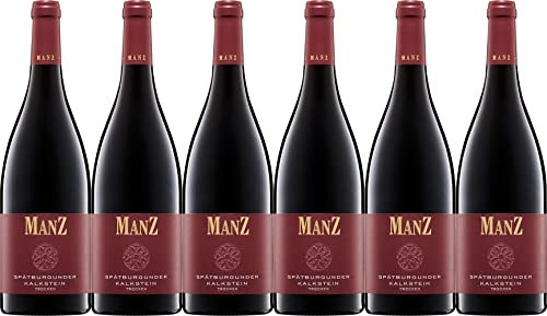 Manz Kalkstein Spätburgunder 2018 Trocken (6 x 0.75 l)