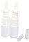 2pcs vide rechargeable en plastique blanc médical flotte de pulvérisation nasale pulvérisateur pulvérisateur Récipient pour le lavage d'eau saline Applications Fidère en plastique rechargeable