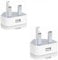 USB Charger Plug for iPhone 16 Pro Max 15 Pro Max 15 14 Plus 14 Pro Max 11 12 13 Pro Max XR 8 7 Samsung Galaxy,AirPods,iPad,UK Wall Charging Adapter Mains Power Adaptor