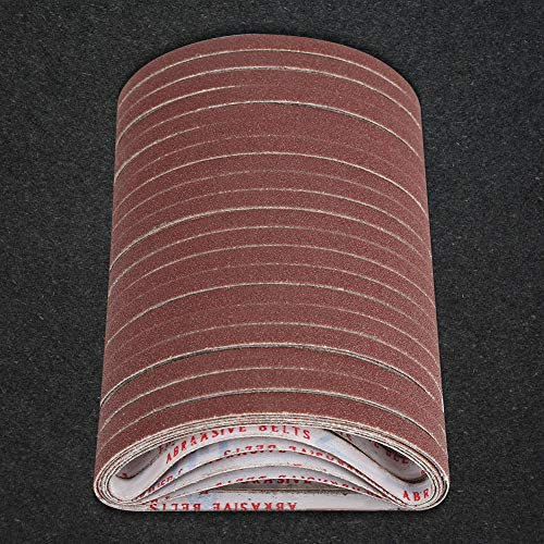 Schleifbänder, 100 Stück, Schleifbänder, Power-Fingerfeilenschleifer, Schleifmittel, Polierbänder, Bandschleifer, 22 Cm X 0,63 Cm, Zum Polieren in Bekleidungsfabriken