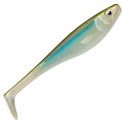 Rapala Soft Peto - Gummifisch, Hechtköder, Bigbait, Swimbait, Raubfischköder zum Spinnfischen, Länge/Gewicht:18cm / 51g, Farbe:Smelt On The Beach