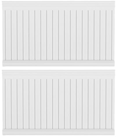 Toyvian 2 Stück Miniatur Puppenhaus Zubehör Wandvertäfelung Dekoration 1:12 Maßstab Für Puppenhaus Miniaturmöbel Und Mini Haus Ornament