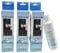 Replacement Accessories LT1000P Refrigerator Water Filter，Compatible for LG，LT 1000P(3pcs)