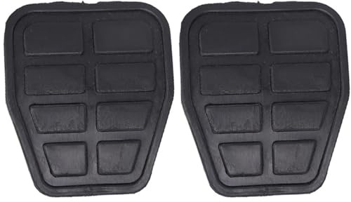 Bremse Fußstütze Für VW Für Polo 6N Mk2 86C Coupe 1981 1982 1893 1984 1985 1986 1987 1988 1989-1999 Gummi Bremse Kupplung Fuß Pedal Pad Abdeckungen(2Pc)