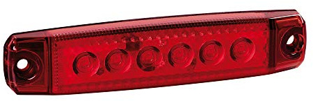 LAMPA 97008 Umrissleuchte Rot