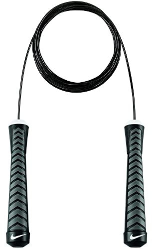 Nike Unisex – Erwachsene Intensity Speed Rope Springseil, Schwarz, One Size