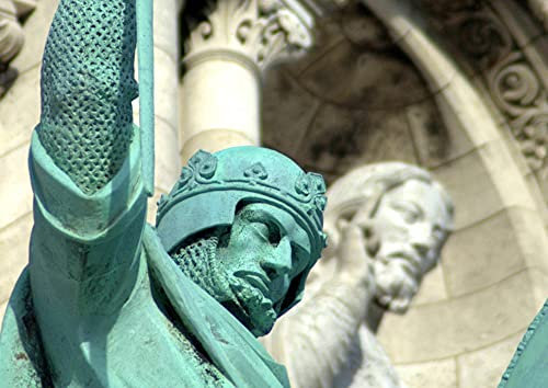 HANSEPUZZLE 57680 - Statue Puzzle 260 Teile | Religion Puzzle mit hochwertiger Puzzle Aufbewahrung: Kartonbox und wiederverschließbarem Beutel | Puzzle-Maße: 41 x 28,7 cm