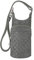 Travelon Unisex-Adult Anti-Theft Boho Water Bottle Tote Sling, Gray Heather, 10 x 4 Diameter