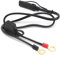 Cavo di ricarica portatile 12-24 V per batteria moto, connettore cavo durevole - Anello terminale | Facile da usare | Fusibile 10A, 2 piedi
