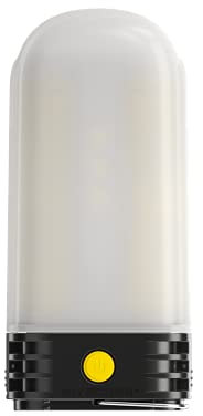 Nitecore Erwachsene Unisex Lr60 Tragbare magnetische Laterne R60, Weiß/Schwarz, Dimensions : 129.3mm × 60.7mm × 31.2mm