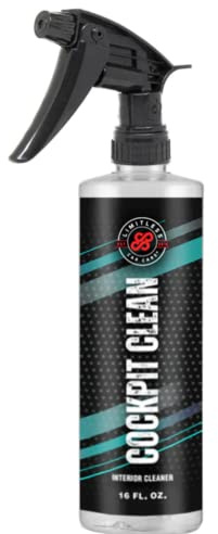 LimitlessCarCare Cockpit Clean Interior Cleaner Deodorizer 16oz