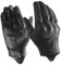 Harssidanzar Herren Winter Warm Goatskin Leder Touchscreen Motorrad Handschuhe GM041EU, Schwarz (Fleecefutter), Größe XXL