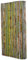 Bambusmatte als Zaun gerollt naturgrün Bali Big Green 180x200cm mit 4 bis 5cm Rohre von bambussi